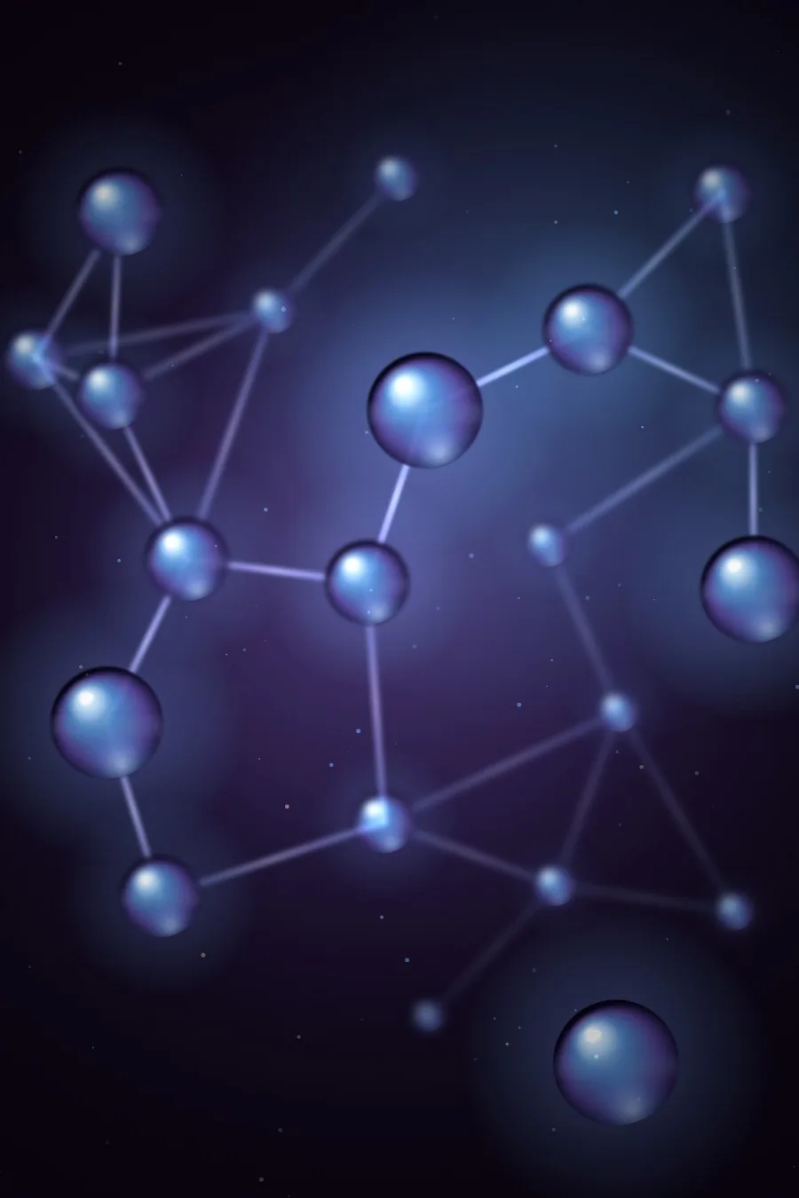 A molecular structure rendered in light, representing personalized regenerative protocols